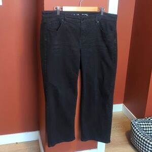 SIZE 12S Torrid wide leg jeans vintage stretch